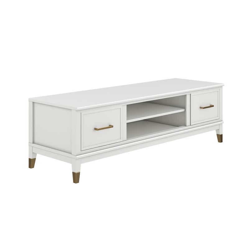 CosmoLiving by Cosmopolitan Westerleigh TV Stand for TVs up to 65 in White