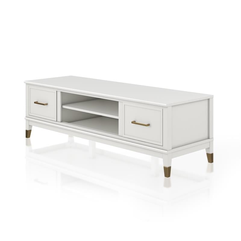 CosmoLiving by Cosmopolitan Westerleigh TV Stand for TVs up to 65 in White