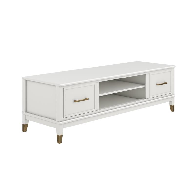 CosmoLiving by Cosmopolitan Westerleigh TV Stand for TVs up to 65 in White