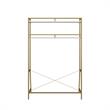 CosmoLiving by Cosmopolitan Scarlett Single Pedestal Desk in White