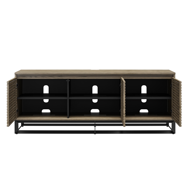 Alphason Media Console with Steel Base for TVs up to 77