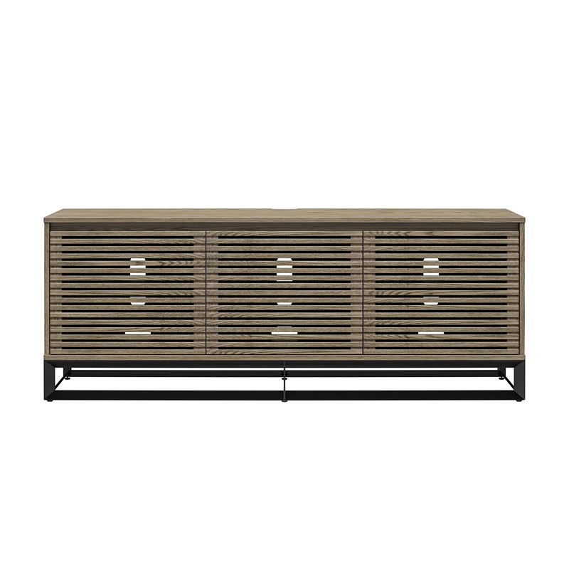 Alphason Media Console with Steel Base for TVs up to 77