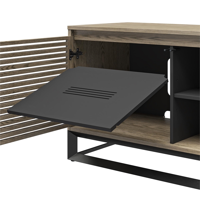 Alphason Media Console with Steel Base for TVs up to 77