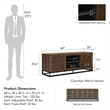 Alphason Media Console with Steel Base for TVs up to 77