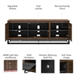 Alphason Media Console with Steel Base for TVs up to 77
