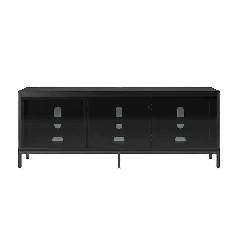 Alphason Media Console with Steel Post Base for TVs up to 77