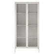 Systembuild Evolution Ashbury Heights Tall 2 Door Storage Cabinet in White