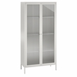 Systembuild Evolution Ashbury Heights Tall 2 Door Storage Cabinet in White