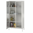 Systembuild Evolution Ashbury Heights Tall 2 Door Storage Cabinet in White