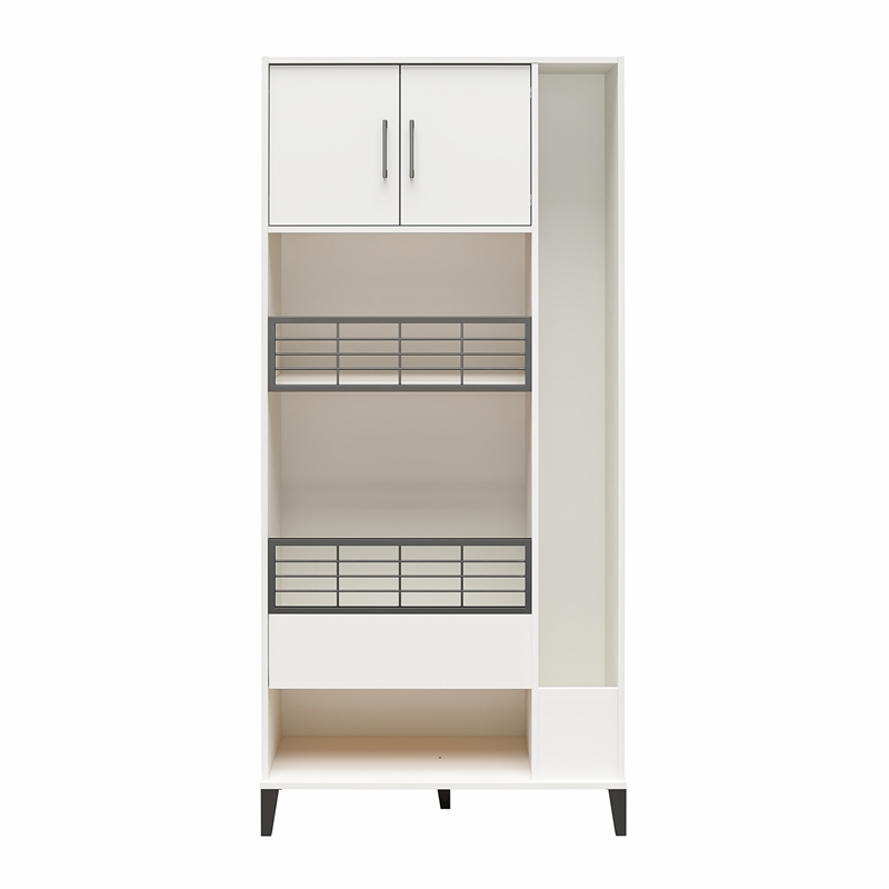 Systembuild Evolution Flex Sports Storage Cabinet in White