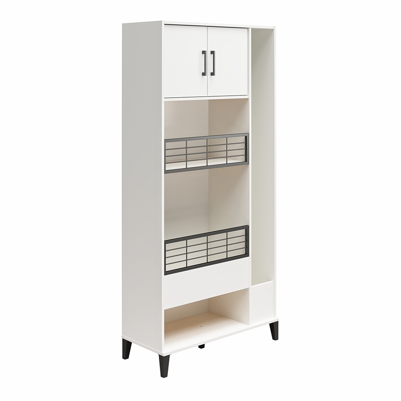 Systembuild Evolution Flex Sports Storage Cabinet in White
