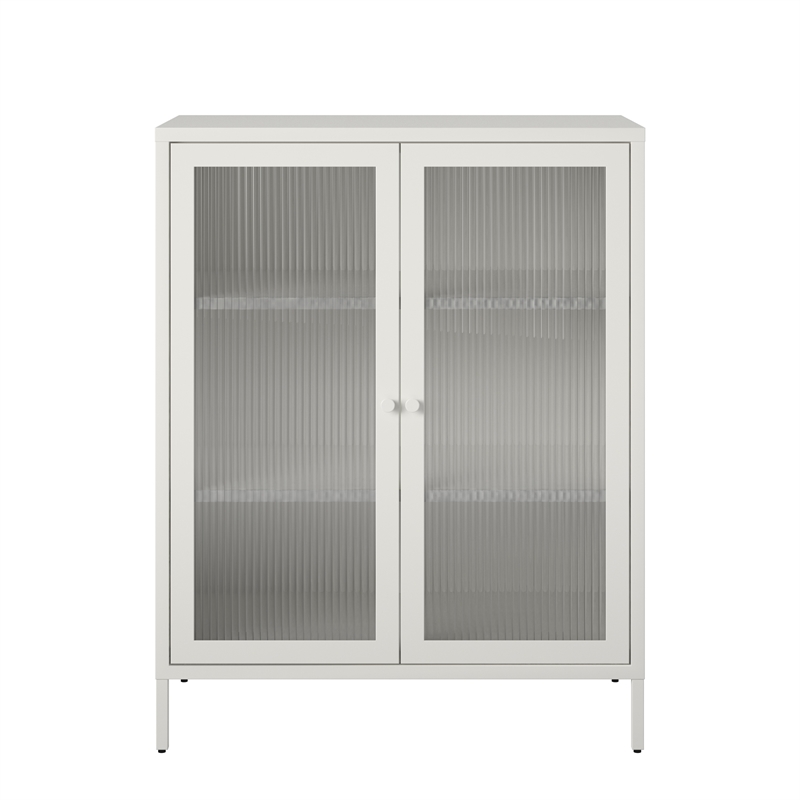 Systembuild Evolution Ashbury Heights 2 Door Accent Cabinet in White