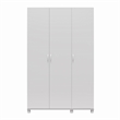Systembuild Evolution Lory 3 Door Wardrobe with Clothing Rod in Dove Gray