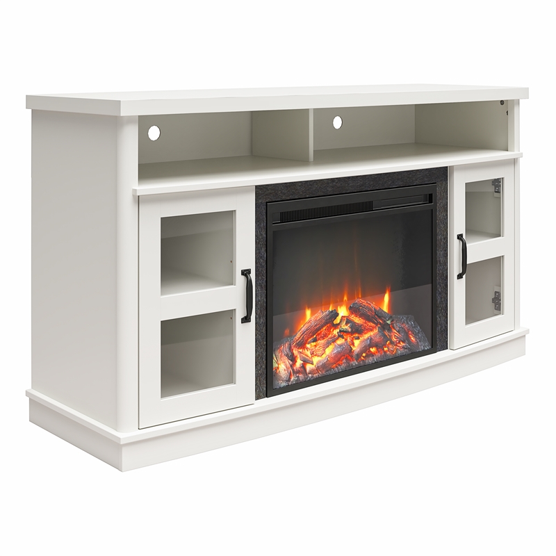 Ameriwood Home Barrow Creek Fireplace Console for TVs up to 60