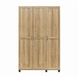 Systembuild Evolution Lory Framed 3 Door Wardrobe in Natural