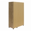 Systembuild Evolution Lory Framed 3 Door Wardrobe in Natural