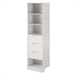 Systembuild Evolution Elba 3 Drawer Modular Closest Unit in Ivory Oak