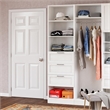 Systembuild Evolution Elba 3 Drawer Modular Closest Unit in Ivory Oak