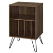 Novogratz Concord Turntable Stand in Walnut