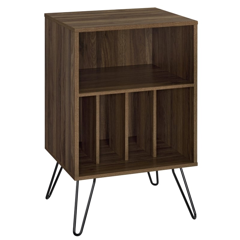 Novogratz Concord Turntable Stand in Walnut