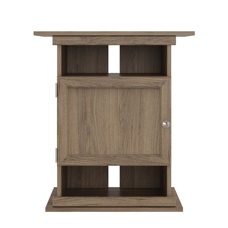 Flipper by Ollie & Hutch 10/20 Gallon Aquarium/Terrarium Stand in Rustic Oak