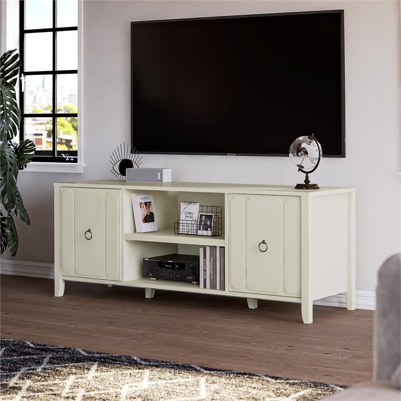 Novogratz Her Majesty Engineered Wood TV Stand For TVs Upto 65