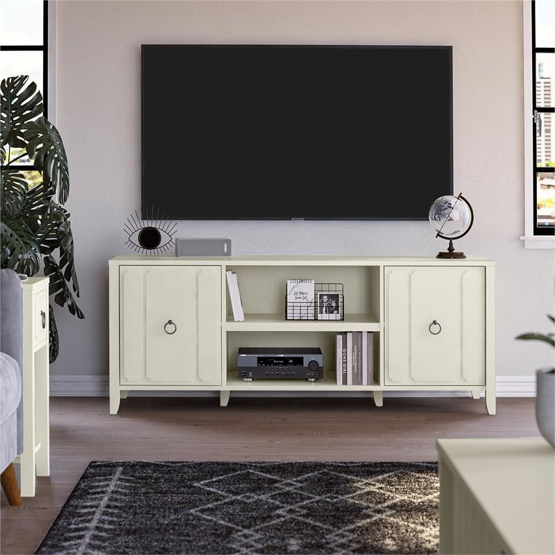 Novogratz Her Majesty Engineered Wood TV Stand For TVs Upto 65