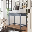 Novogratz Her Majesty 2 Drawer Writing Desk in Blue