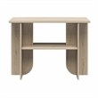 Ameriwood Home Engineered Wood Novogratz Voler Console Table in Light Oak