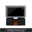 Ameriwood Home Carson Electric Fireplace TV Console for TVs up to 70