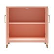 CosmoLiving by Cosmopolitan Westerleigh 2-Door Accent Cabinet in Pale Pink