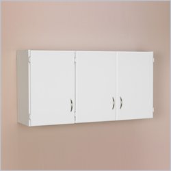 Ameriwood Wall   White Finish Storage Cabinet 029986530219  