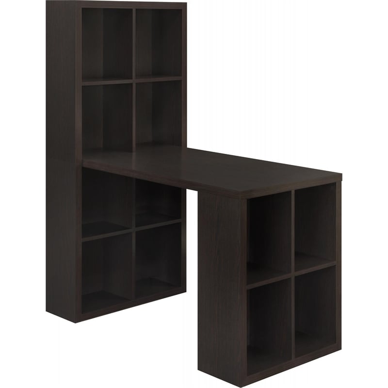 Altra Furniture Hollow Core Hobby Desk in Espresso
