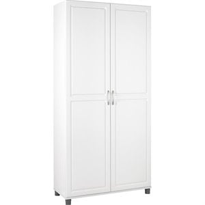 Systembuild Evolution Kendall 36&quot Utility Storage Cabinet - White