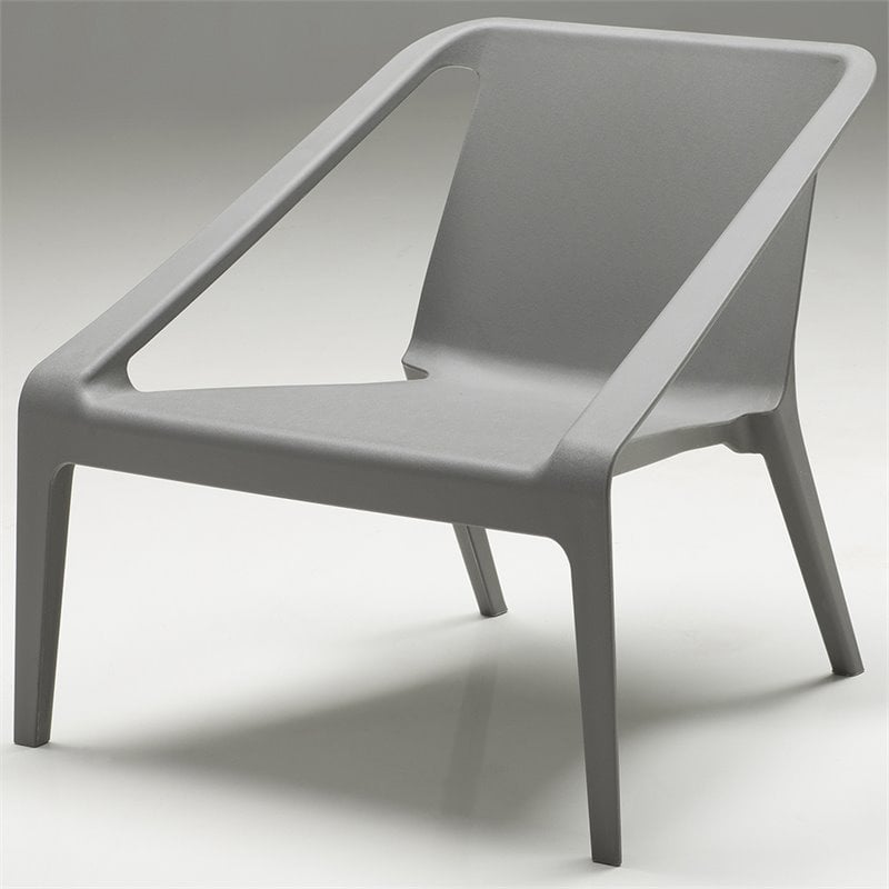 Mobital Yumi Patio Chair in Gray (Set of 4)