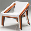 Mobital Yumi Patio Chair in White (Set of 4)