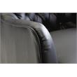 Mobital Ellington Modern Leather Arm Chair with Wood Legs in Black