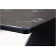 Mobital The W Modern Ceramic and Tempered Glass Top Dining Table in Black