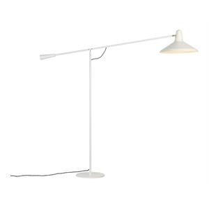 Mobital Cantelevor Modern Metal Floor Lamp with Aluminium Lampshade in White