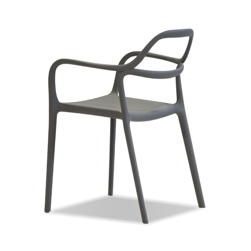 Mobital Chewie Arm Chair Grey Set Of 4