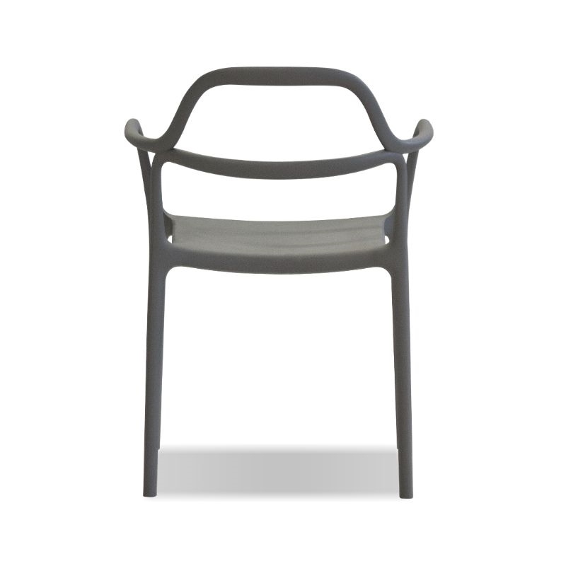 Mobital Chewie Arm Chair Grey Set Of 4