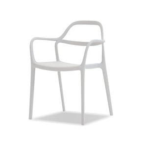 Mobital Chewie Arm Chair White Set Of 4