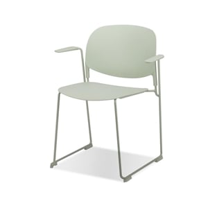 Mobital Pringle Stackable Arm Chair Matcha- Matcha Legs Set Of 4