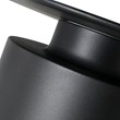 Mobital Rook Modern Aluminum Coffee Table Powder Coated in Matte Black