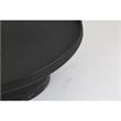 Mobital Spacer Modern Aluminum Top Coffee Table Powder Coated in Black