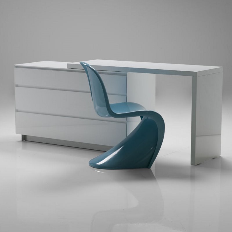 Mobital Savvy 3 Drawer Extension Dresser in White