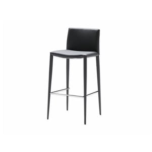 Mobital Zeno Faux Leather 26&quot Counter Stool in Gray (Set of 2)