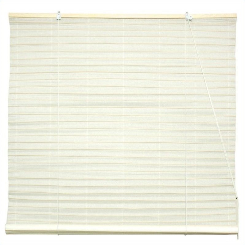 CR System, Oriental Furniture Shoji Paper Roll Up Blinds in White