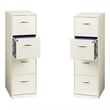 Value Pack (Set of 2) 4 Drawer Smart File Cabinet in Pearl White