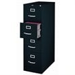 2 Piece File Cabinet and Commercial Cabinet Mobile Dolly Set in Black